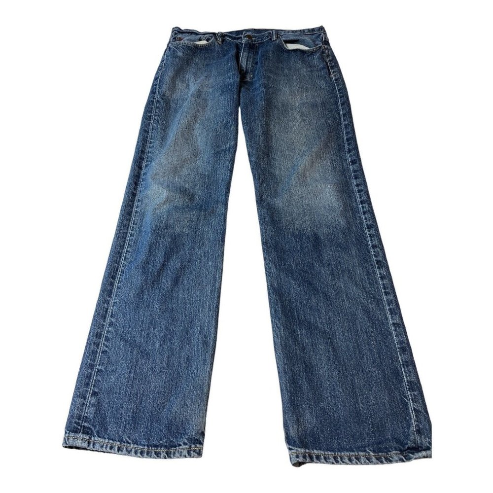 Polo Ralph Lauren Mens 867 Straight Leg Jeans 33x32 Blue Medium Wash Classic Fit